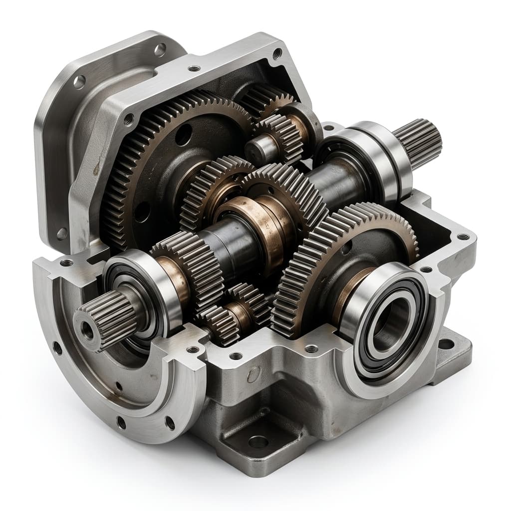 H-Series helical gearbox - heavy parallel shaft