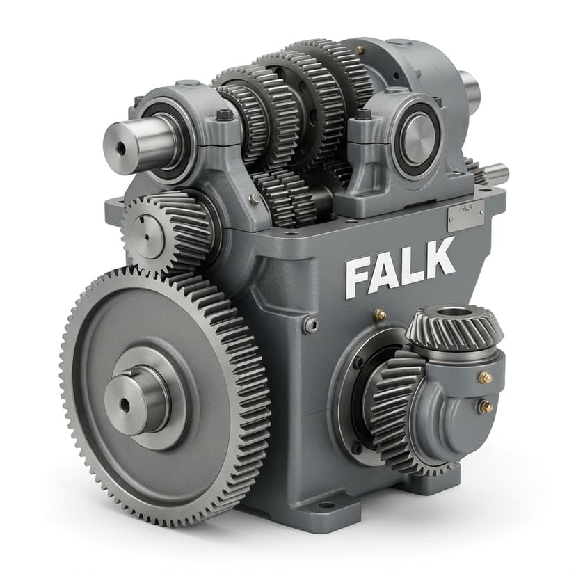 H-Series helical gearbox - heavy duty reducer block