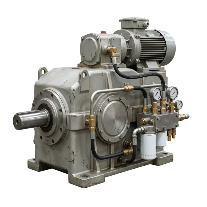 B-Series bevel helical gearbox - right angle block