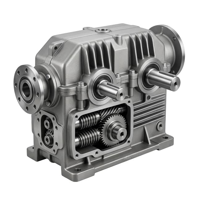 Robotized gearbox - high precision RV reducer