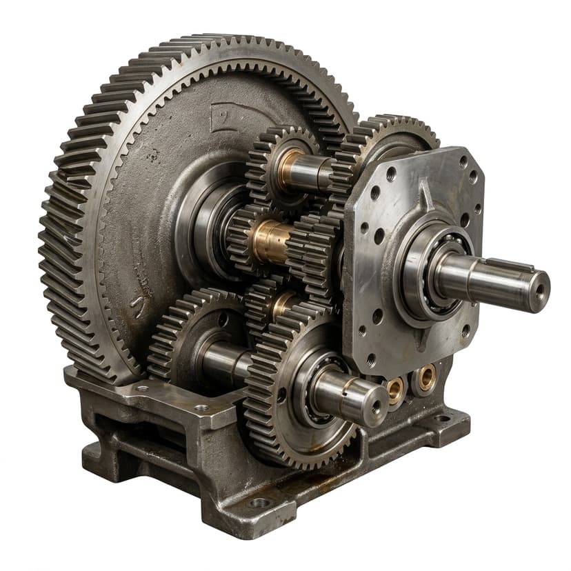 Robotized gearbox - automation axis